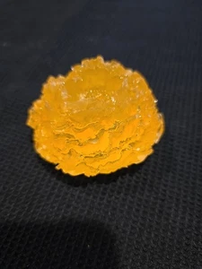 Orange Harz Blume Dekoration Geschenk.  569 - Bild 1 von 6