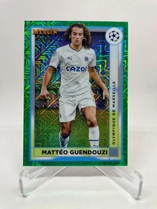 2022-23 Merlin Chrome UEFA #77 Matteo Guendouzi Green Mojo Refractor /99 - Picture 1 of 2