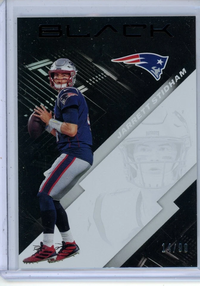 2020 Panini Black Silver Jarrett Stidham #51 #d 14/99 - Image 1 of 1
