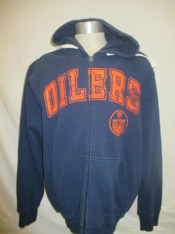 Edmonton Oilers NHL Men's Full-Zip Graphic Hoodie Cover
