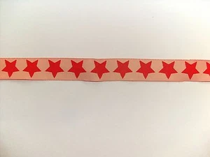 Webband  mit Sternen - 17 mm - Picture 1 of 2