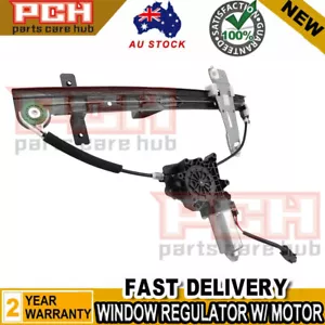 Front LH Window Regulator w/ Motor 2 Pin for Jeep Grand Cherokee WJ WG 2001-2004 - Picture 1 of 6