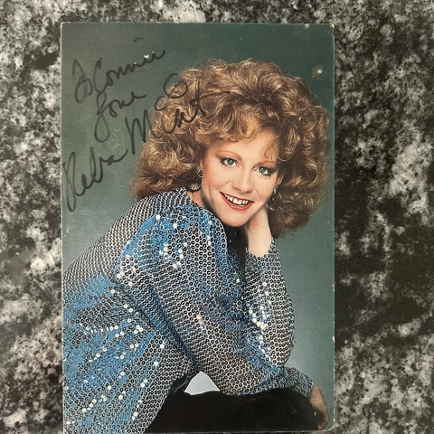 Reba McEntire- Signed Vintage Photograph Cover