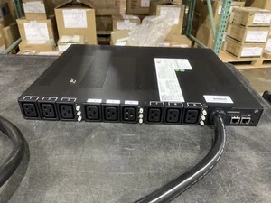 1U SW/MON PDU 9 C19/3 C13 3PH 46M4167-13-CT - Picture 1 of 1