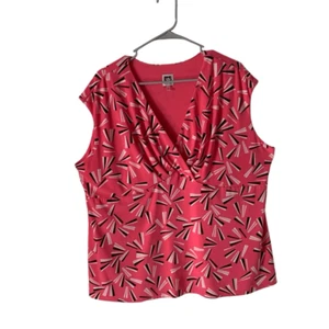Blusa sin mangas Anne Klein de segunda mano para mujer - talla XXL abstracta - Imagen 1 de 9