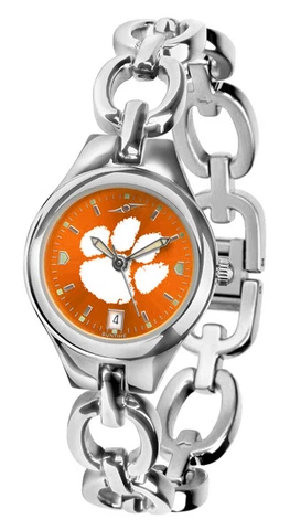 Clemson Tigers Anochrome Eclipse Ladies Watch and Earrings Cover