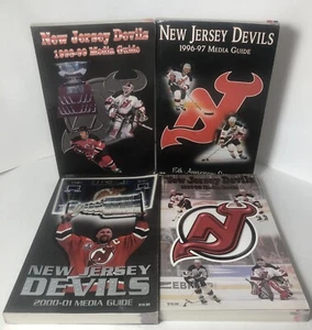 NUEVA CAMISETA DEVILS MEDIA GUIDE PAQUETE Stanley Cup Champions 3 veces ganadores Go D - Imagen 1 de 10