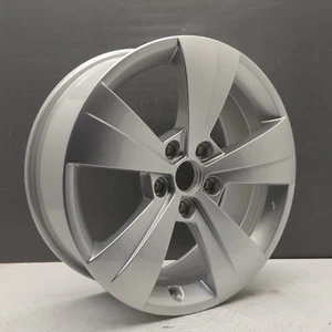 SKODA SUPERB SILVER 5 SPOKE 17" ALLOY WHEEL RIM HELIOS 6.5J OEM 3V0601025A X1 - Picture 1 of 13