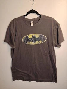 Batman Signo Héroe Bat Man Hombre Algodón Camisa L Negro - Imagen 1 de 5