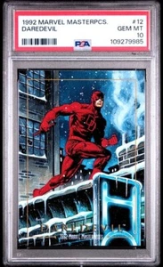 1992 Marvel Masterpieces #12 Daredevil PSA 10 GEM MINT - Freshly Graded! - Picture 1 of 2