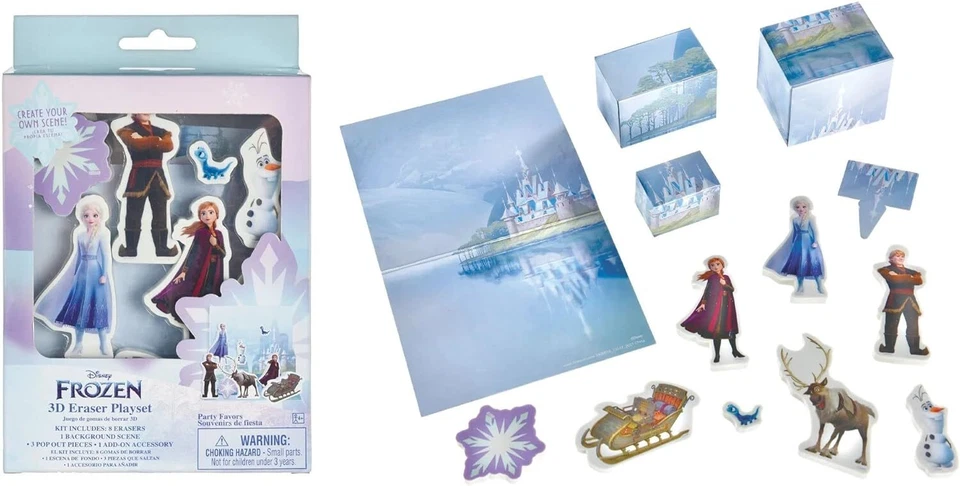Frozen Disney Princesa Película Niños Fiesta de Cumpleaños Favor Juguete 3D Borrador Juego Foto 1 de 1