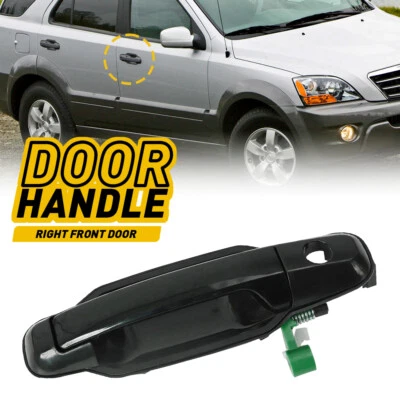 Manija de puerta exterior exterior delantera derecha lado del pasajero para Kia Sorento 2003-2008 Foto 1 de 4