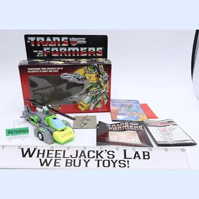 Springer 100% Complete Boxed 1986 Vintage Hasbro G1 Transformers Action Figure - Image 1 of 4