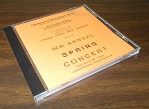 Charlottesville High School Bands 64th Annual Spring Concert Music Audio CD 2004 - Picture 1 of 4