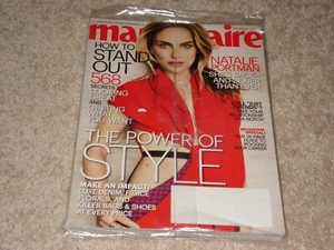 NATALIE PORTMAN November 2013 MARIE CLAIRE MAGAZINE NEW * PARTIALLY SEALED - Picture 1 of 2