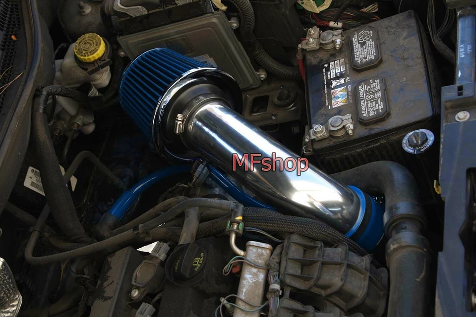 Blue For 2007-2010 Jeep Compass Patriot 2.0L 2.4L L4 Air Intake Kit + Filter - Image 1 of 1