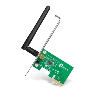 TP-Link TL-WN781ND 150Mbps WiFi Wireless PCI Express PCI-E Adapter Desktop Card - Picture 1 of 4