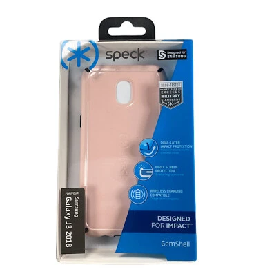 NEW Speck Gemshell Phone Case for Samsung Galaxy J3 Pink - SEALED - Image 1 of 4