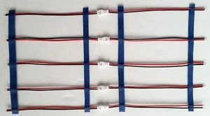 5 paia Mini Micro JST 1,25 mm PH 2 pin, 5 MASCHIO & 5 FEMMINA Conn. & filo 150 mm. - Foto 1 di 7