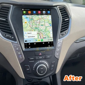 10.4"Car Stereo Player for Hyundai IX45 2017 Touch Screen GPS WiFi Bluetooth FM - Picture 1 of 18