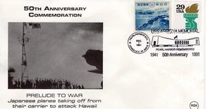 Pearl Harbor 50th Anniversary, Honolulu, Hi 1991 FDC19098 - Bild 1 von 1