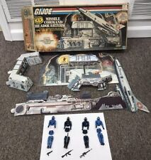 Rare Vintage 1982 GI Joe Cobra Missile Command Headquarters 100  Original -LOOK