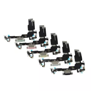 OEM Audio Jack Mic Charging Port Dock Felx Cable For iPhone 15 15+ 15 Pro 15 Max - Picture 1 of 16