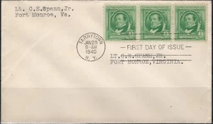 US Scott #859 "Washington Irving" Famous Americans, 1 cent addressed FDC - Picture 1 of 1