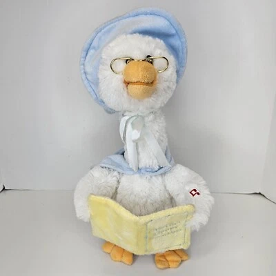 Talking Mother Goose Animated Recites 7 Nursery Rhymes 15” 2017 Cuddle Barn EUC - Image 1 of 4