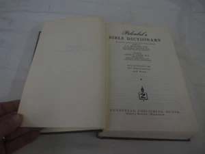 1969 Peloubet's Bible Dictionary FACTS Zondervan 500 Illustrations & Maps HC - Imagen 1 de 7