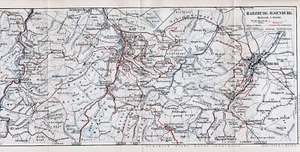 Bad Harzburg Ilsenburg Oker 1901 kl. orig. Karte + Reisef. (18 S.) - Bild 1 von 2