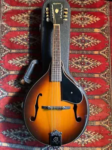 1978 Epiphone Mandolin A5 type MM-30S Blue Label Matsumoku Japan free shipping - Picture 1 of 17