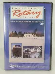 California Rotary Action! Union Pacific's Feather River Rotary DVD Trains *NEW* - Imagen 1 de 2