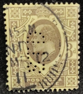 MATT'S STAMPS SCOTT GREAT BRITAIN #149 EDWARD VII ISSUE, 1911, USED CV$17.50 - Picture 1 of 3