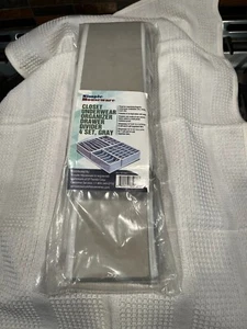 Simple Houseware Closet Underwear Organizer Drawer Divider 4 Set, Gray - Picture 1 of 3