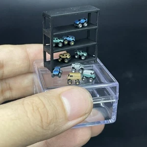 Diorama 1:64 Garage Display Shelf Model Inside 1:10 BIGFOOT Car Models Toy Props - Picture 1 of 15