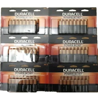  (6 x 16/Pack) AA Duracell CopperTop 碱性电池有效期至 2036 年 👍 — 第 1/2 张图片