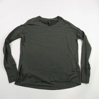 Suéter Athleta Mujer Pequeño Manga Larga Cuello Redondo Verde Exterior Informal Foto 1 de 4