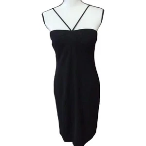 Ann Taylor Loft Black Dress Size 6 Evening Cocktail Party - Picture 1 of 11