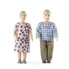 Lundby Dollhouse Charlie Grandma & Grandad Elderly Couple Modern People 1:18