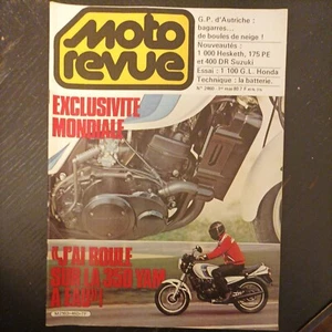 MOTO REVUE 2460 HONDA GL 1100 Gold Wing YAMAHA RD 350 RDLC SUZUKI PE 175 DR 400 - Imagen 1 de 2