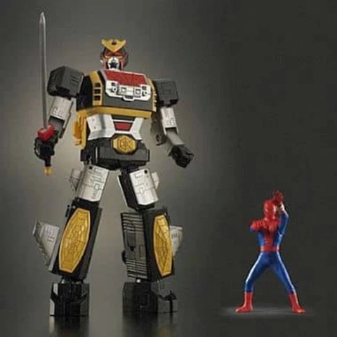 Used BANDAI SPIRITS Soul of Chogokin GX-33 Leopardon Spider-Man Rare Japan Cover