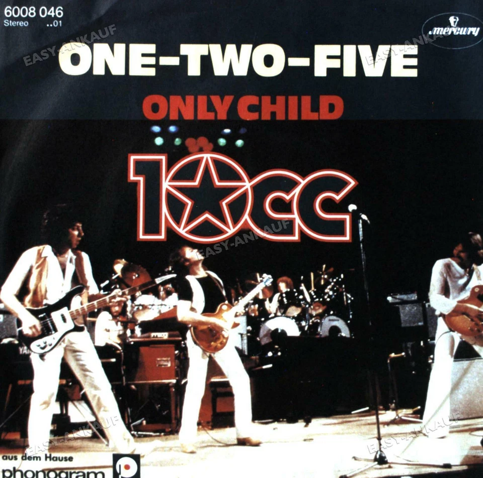 10cc - One-Two-Five / Only Child 7in (VG+/VG+) ' - Image 1 of 1