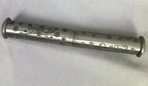 Zinn Geburtsurkunde Tube Halter Baby Andenken Dusche Geschenk gravierbar - Bild 1 von 5