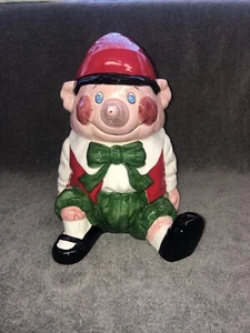VINTAGE PINOCCHIO COOKIE JAR 1991-CERAMIC DAYTON HUDSON MARSHALL FIELD’S  - Picture 1 of 12