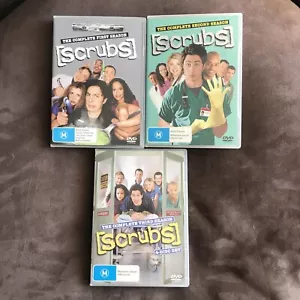 Scrubs : Season 1 & 2 & 3DVD, 2005,- Region 4 - Picture 1 of 2
