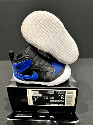 Jordan 1 Botín Cuna Alta Azul Real 3c Foto 1 de 4