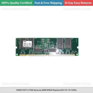 M390S1723CT1-C75Q0 Samsung 128MB SDRAM Registered ECC PC-133 133Mhz - Picture 1 of 1