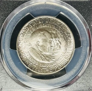 1954 50c Washington Carver Commemorative Half Dollar PCGS MS65 Gem, Original (R) - Picture 1 of 3