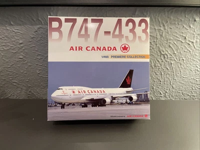 Brand New Perfect Condition Dragon Wings Air Canada B747-433 1/400 w/Stand - Image 1 of 4
